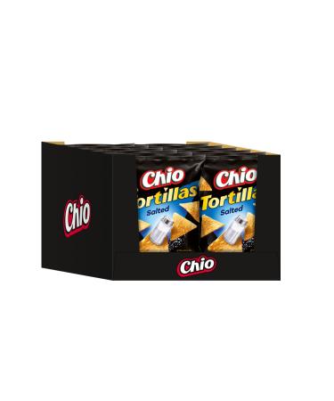 Chio Tortillas Original Salted 110g Pack of 12 (12 x 110 g) Salted