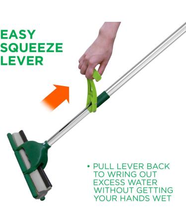 Pine-Sol PVA Sponge Roller Mop | Self-Wringing Easy Squeeze | Telescoping Household Cleaning Tool for Tile, Laminate, Vinyl Floors - Buy Online on GoSupps.com