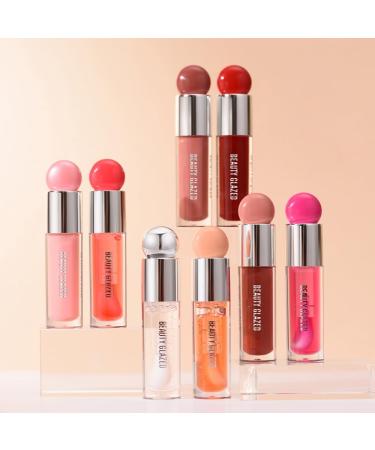 Big Brush Head Lip Gloss Moisturizing & Nourishing Lip Oil Non-Sticky Long Lasting Jelly Liquid Lipsticks Lip Tint Lip Glaze Makeup Gift for Women (# 105) - Buy Online on GoSupps.com