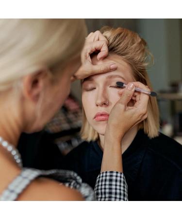 FOMIYES 100pcs Eye Shadow Stick Sponges Makeup Blending Eyeshadow Brush Eyeshadow Makeup Tools Eyebrow Brush 7.5x0.5cm Black - Buy Online on GoSupps.com