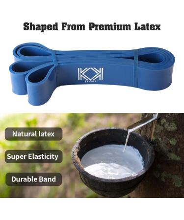 KK Resistance Bands - Pull Up & Stretch Workout Bands for Men and Women | Blue 45-115 lbs | Home Gym, Yoga, Physical Therapy - Buy Online on GoSupps.com