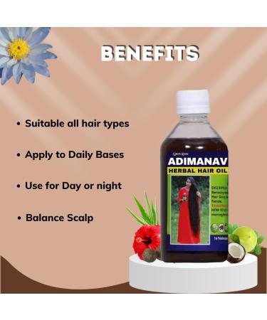 Adivasi Herbal Hair Growth Oil - Control Hairfall Strengthen & Nourish Scalp Repair Frizz Thicken Hair - International Shipping Available - Buy Online on GoSupps.com