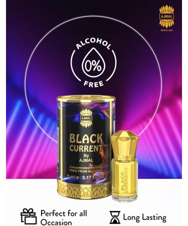 DJ Black Current Attar | Floral & Fruity Fragrance | Unisex Non-Alcoholic | Long Lasting Attar Men & Women - 5 ML - Buy Online on GoSupps.com