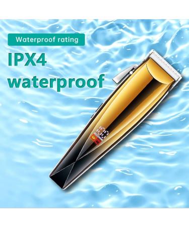 Professional Waterproof Hair Clippers with Oil & LCD Display High Power Electric Hair Cutting Tools for Home Use - Buy Online on GoSupps.com