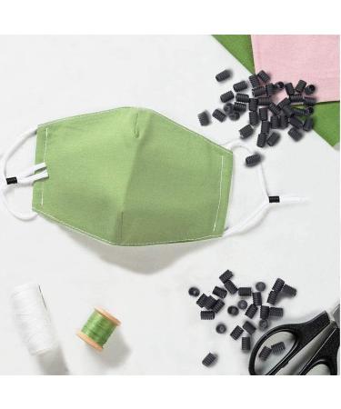 GBSYU 200 PCS Cord Locks for Mask  Elastic Adjuster Silicone Cord Stopper No Slip Earloop Toggles for Drawstring Buckle Clasp Spring  for Drawstrings Elastic Cord Adjuster Non-Slip Stopper  White - Buy Online on GoSupps.com