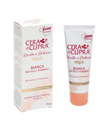 "Bianca per Pelli Normali" Cream for Normal Skin Anti-age Formula - 2.5 Fluid Ounces (75ml) Tube Italian Import