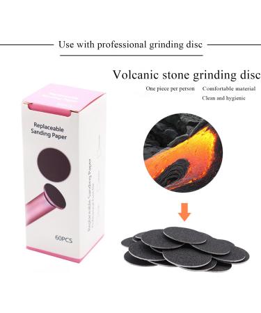 Dermave Electric Foot Callus Remover Pain-Free Electric Callus Remover with 60pcs Sanding Discs Dermave Foot Grinder for Dead Skin and Cracked Heel (Black) - Buy Online on GoSupps.com
