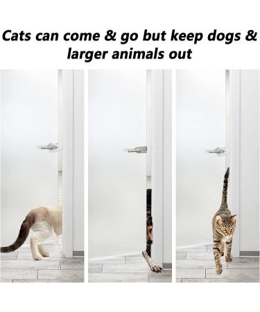 2Pcs Cat Door Holder Latch - Easy Install Flex Strap Alternative for Interior Cat Doors - Keep Dogs Out - No Need for Baby Gate or Pet Door - Litter & Food Access Control - Gold - Buy Online on GoSupps.com