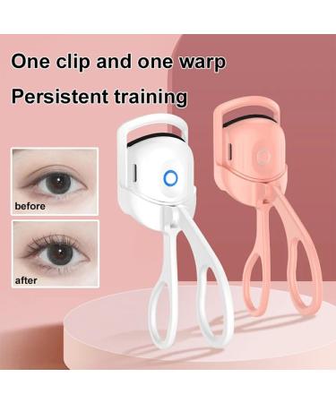 rongweiwang Eyelashes Like Pro With Electric Eyelash Curler Compact And Stylish Eyelash Electronic Curler Eyelash Clip pink - Buy Online on GoSupps.com