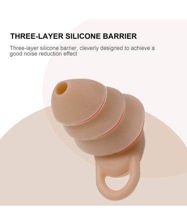 Buy Healvian 3 Pairs Anti Noise Earplugs - Noise Canceling Ear Muffs for Sleep & Study | Reusable Earplugs for Motorcycle & Dormitory Use - Buy Online on GoSupps.com