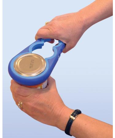 Aidapt Universal Jar and Bottle Opener for Weak Grip and Limited Dexterity - Ideal for Elderly and Arthritis Sufferers - Buy Online on GoSupps.com