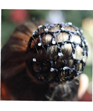 Ruluti Black Cotton Bun Holder & Hair Net for Ballet - 3.9 Inch Elastic Hat Holder for Dancers & Nurses - Buy Online on GoSupps.com