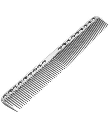 Hair Combs Professional Aluminum Metal Cutting Comb Salon Comb Hairdressing Comb Master Barber Comb Hairdressing Hairbrush for Cutting and Hair Styling