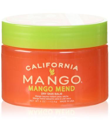California Mango Mango Mend Dry Skin Balm 4 Oz/ 113.4 G (jar)  4.0 Oz 4 Ounce (Pack of 1)