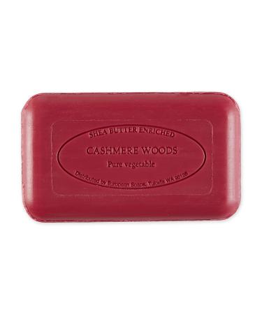 Pre de Provence Artisanal Soap Bar - Cashmere Woods 5.3 Ounce | Enriched with Organic Shea Butter | Quad Milled French Skincare for Rich Moisturizing Lather - Buy Online on GoSupps.com