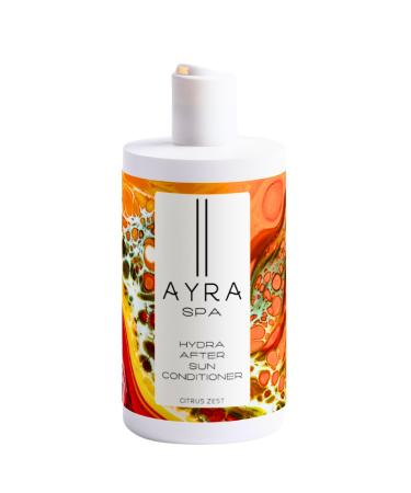 AYRA SPA Hydra After-Sun Conditioner - Citrus Zest | With Panthenol Betaine & Wheat Protein | Intense Hydration | Prevents Split Ends | Vegan & Sulfate-Free
