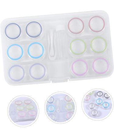 Buy Homsfou Colored Contact Lens Container - Stylish & Portable Storage Box for Travel | Ideal for Chinese Balls & Lentil Holders | Shop Internationally! - Buy Online on GoSupps.com