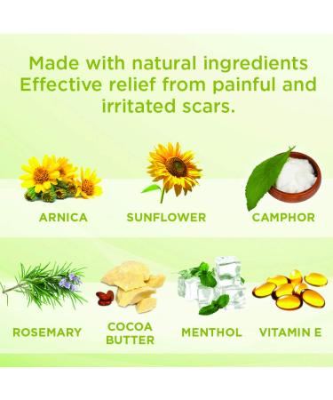 KELODA Scar & Keloid Removal Butter Stick with Menthol | Soothing Balm for Painful Scars & Keloids | Helps Heal Piercings & Burn Scars | with Cocoa Shea Butter & Essential Oils - Buy Online on GoSupps.com