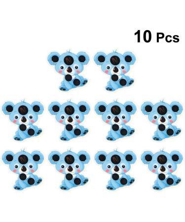 10PCs Koala Thermometer Stickers for Toddlers & Adults | Colorful Animal Pattern Strips | Fever Temperature Range 35-40 C | Ideal for Home & Travel - Buy Online on GoSupps.com