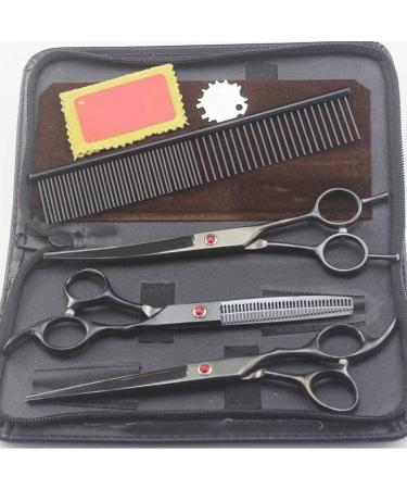 Professional Hairdressing Scissors - 7 Inch Cutting & Thinning Barber Tools for Hairdressers | International Shipping Available - Buy Online on GoSupps.com