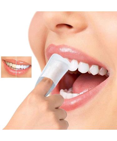 HEALLILY 20pcs Disposable Finger Toothbrush Gauze Dental Finger Brush Oral Hygiene Cleaning Wipes - Buy Online on GoSupps.com