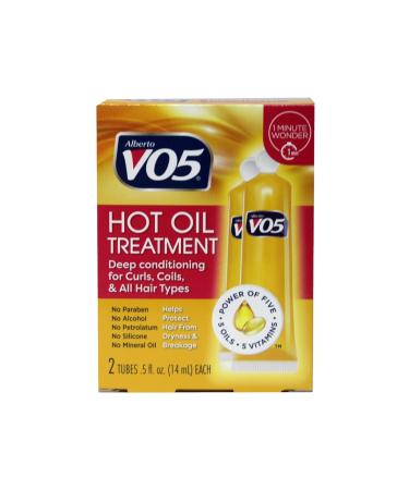 VO5 Hot Oil Intense Conditioning Treatment 0.5 oz 2-Count Tubes - Pack of 3 | 1.5 fl oz - Buy Online on GoSupps.com