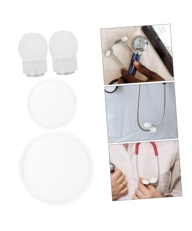 FRCOLOR Stethoscope Parts Set - Diaphragm Bell Cover Ear Tips & Accessories for Medical Professionals - Buy Online on GoSupps.com