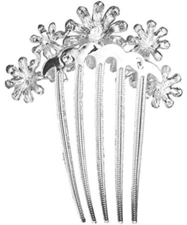 DOITOOL Tiara Hair Accessories Bridal Hair Comb Flower Hair Comb Wedding Women Hair Comb Women Hair Clip Hair up Hairpin Headgear Rhinestones - Buy Online on GoSupps.com
