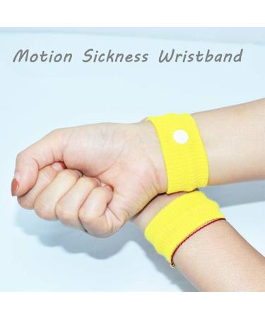 Kitmate Motion Sickness Bands - 8 Pair Natural Acupressure Nausea Relief Wristbands - Buy Online on GoSupps.com