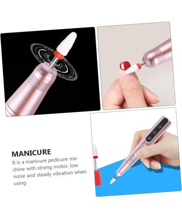 nail polisher pet nail trimmer portable nail polishing drill manicure polisher rechargeable nail drill pen gel nail polishes nail drill pen machine aluminum alloy tool Pen style - Buy Online on GoSupps.com