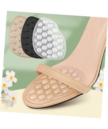 FRCOLOR 12 Pairs High Heels Forefoot Pads - Comfort Gel Inserts with Crystals & Gemstones for Women - Perfect Shoe Fillers & Damping Toe Socks - Buy Online on GoSupps.com