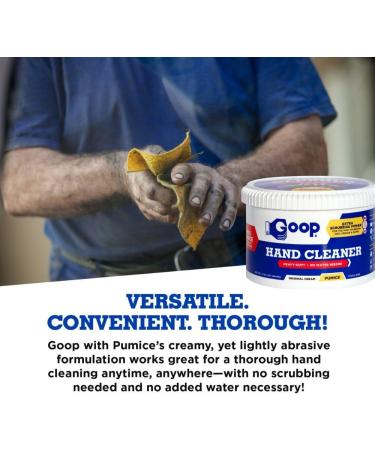 GOOP Multi-Purpose Waterless Hand Cleaner with Pumice - 14 oz Can (Pack of 2) - Buy Online on GoSupps.com