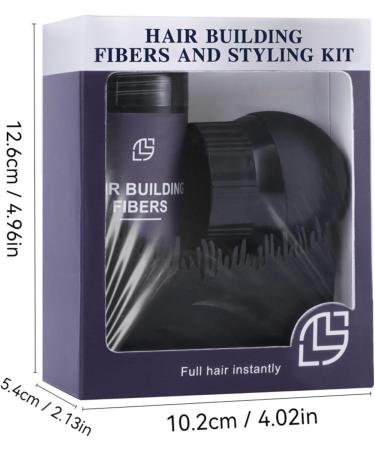 Hair and Styling Fiber Powder with Nozzle and Acoustic Panel Hair Fiber Powder 3 in 1 Hair Fiber Kit Thinner Thickening Plumper Hair Root Powder  - Buy Online on GoSupps.com