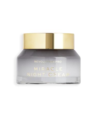Revolution Pro Miracle Night Cream Smoother Plumper & Younger-Looking Skin Restore Skin Overnight 50ml