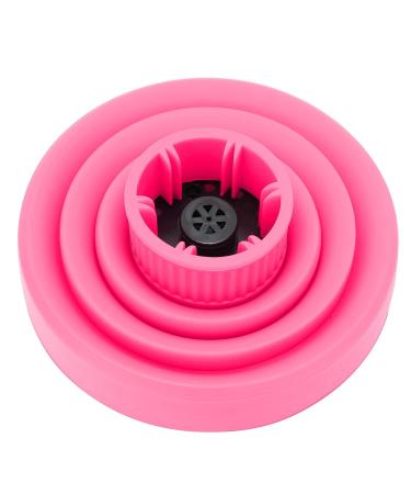 Best Diffuser Hair Dryer for Curly Hair | Universal Collapsible Silicone Attachment | Portable & Foldable - Hair Hunger (Pink) - Buy Online on GoSupps.com