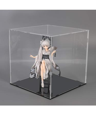 Clear Acrylic Display Case for Action Figures - 9x9x9 inch - A+ DESIGN - Home Storage Solution - Buy Online on GoSupps.com