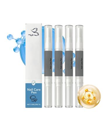 Nail Strengthener 4 Piece Nail Care Kit for Repair Damaged fingernail at home spa manicure pedicure suitable for adults women men seniors easy to apply