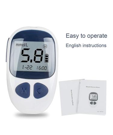 Digital Glucometer Kit with 50 Test Strips and Lancets for Blood Glucose Monitoring - Buy Online on GoSupps.com