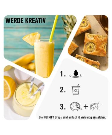 Nutrify Flavor Drops 5x30ml - Calorie-Free Sugar-Free Vegan Aroma Drops | Tropical Island Sweetness - Buy Online on GoSupps.com