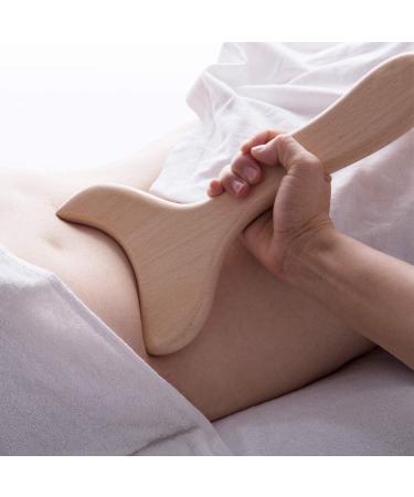 Allshow Wooden Gua Sha Tools for Professional Lymphatic Drainage - Wood Therapy Massage Tools for Maderoterapia in Burlywood - Buy Online on GoSupps.com