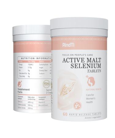 Selenium 400 mg Support for Immune System Antioxidant & Heart Health High Absorption 60 Capsules