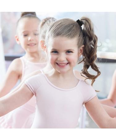 Cobee 100 Pcs Nylon Hair Ties for Women - Seamless Soft Hair Bands Bulk - No Damage Ponytail Holders, Headbands, Stretch Hair Bands - Black - Buy Online on GoSupps.com