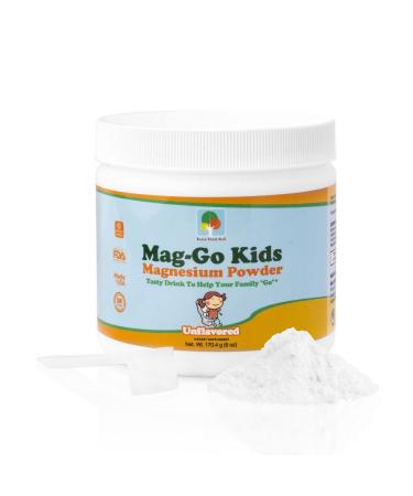 Kids Constipation Relief (Unflavored) | Kid Safe Magnesium Constipation Relief | 90 Servings per Tub