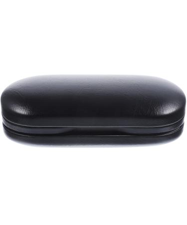 Lurrose double -layer glasses case tender - case glasses case with double glasses glasses storage box glasses case for the trip glasses holder cake contact lenses outdoor suit women velvet