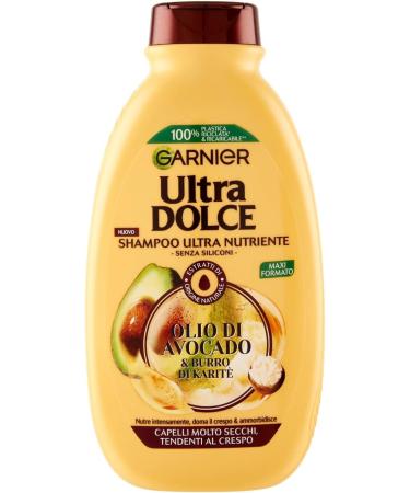 Garnier Ultra Doux Avocado Oil and Shea Butter Shampoo 250 ml / 8.3 fl oz