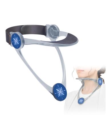 Adjustable Cervical Collar 360 Rotation Adjustment Small Neck Brace Folding Design Easy to Carry Neck Brace for Sleep Suitable for Men Women Students