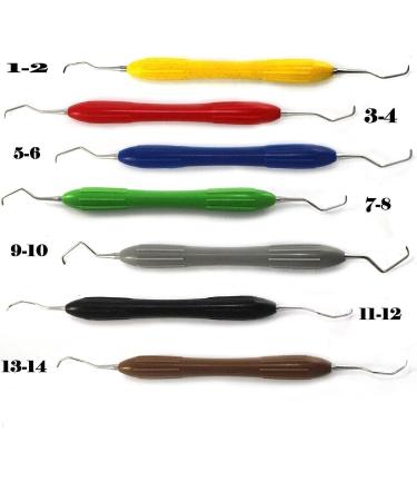Premium Gracey Set - High-Quality Dental Instruments for Professional Periodontal Care | International Shipping Available - Buy Online on GoSupps.com