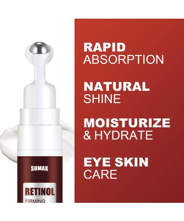 Retinol Firming Under Eye Cream Anti-Aging Serum for Dark Circles and Puffiness Under Eye Bags and Wrinkles Daily Wrinkle Treatment with Collagen - Buy Online on GoSupps.com