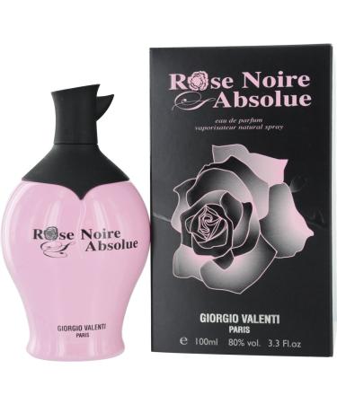 Giorgio Valenti Rose Noire Absolue Eau De Parfum Spray for Women 3.3 Ounce