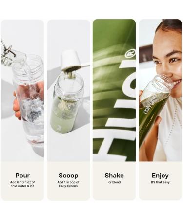 Huel Daily Greens | Superfood Greens Powder | 91 Vitamins Minerals and Wholefood-Sourced Ingredients | Adaptogens Antioxidants Gut-Friendly Probiotics | 30 Servings Original 9 Ounce (Pack of 1) - Buy Online on GoSupps.com